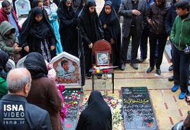 ویدئو / محل خاکسپاری پیکر سردار سلیمانی