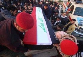 حضور گسترده مردم عراق در مراسم تشییع پیکر «سردار سلیمانی» و شهدای حشدالشعبی