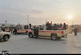 پیکر سردار سلیمانی روی دوش مردم عراق /آغاز مراسم وداع با حاج قاسم از کاظمین +عکس