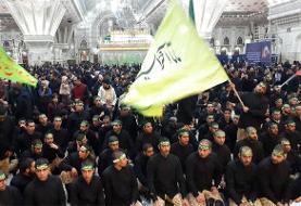 حرم امام خمینی(ره) مملو از جمعیت شد/عزاداری پرشور