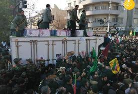 تشییع باشکوه پیکر سردار شهید قاسم سلیمانی در تهران و قم