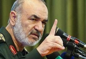سردار سلامی: انتقام می‌گیریم؛ سخت، محکم، پشیمان‌کننده و تمام کننده
