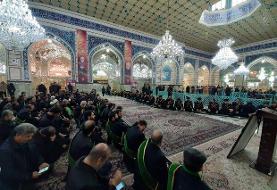 آمادگی خادمین حرم حضرت معصومه(س) برای استقبال از پیکر سردار دل‌ها