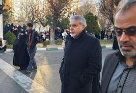 حضور ورزشکاران در مراسم وداع با پیکر سردار سلیمانی