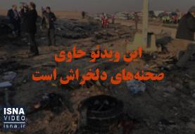 ویدئو / تصاویری از هواپیمای اوکراینی در نزدیکی فرودگاه امام