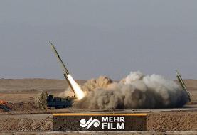 لحظه اعلام خبرحمله موشکی سپاه به آمریکایی‌ها در گلزار شهدای کرمان