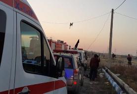 انتقال اجساد سقوط هواپیما به پزشکی قانونی
