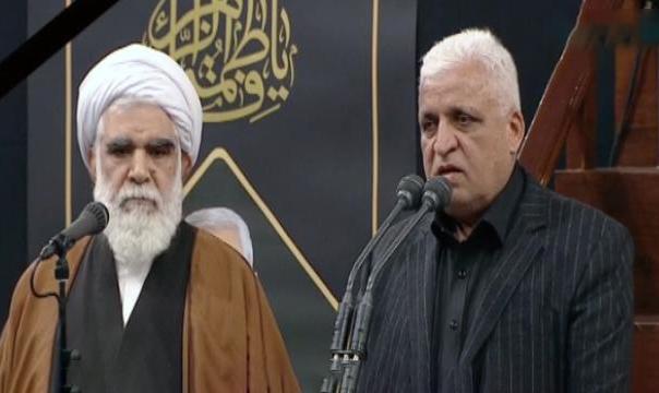عکس/ دختر حاج قاسم در مراسم امروز حسینیه امام خمینی