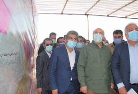 رئیس مجلس از محل احداث شهر فرودگاهی چابهار بازدید کرد