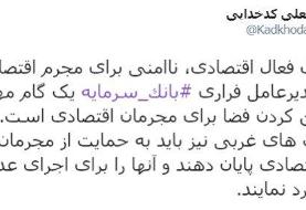 واکنش سخنگوی شورای نگهبان به استرداد مدیر عامل فراری بانک سرمایه