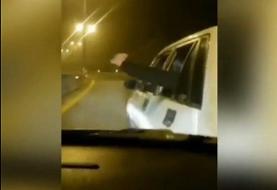 دستگیری زورگیران قمه به دست آزاد راه تهران - شمال