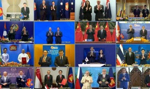 ۱۵ کشور در آسیا و اقیانوسیه بزرگترین توافق تجاری در جهان را امضا کردند