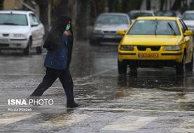 بارش باران در بیشتر مناطق کشور