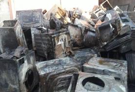 آتش‌سوزی ۳۰ میلیارد تومانی در بندر گناوه