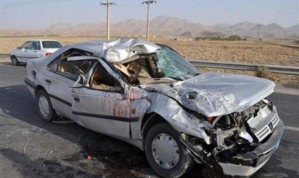 برخورد دو خودرو در محور هندیجان پنج کشته داد