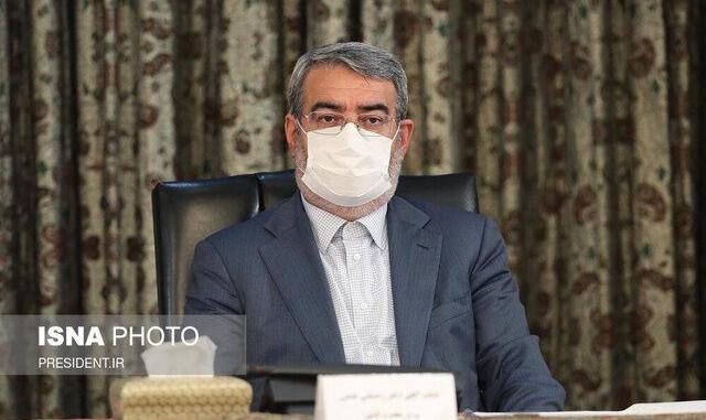وزیر کشور ایران زمان خرید واکسن خارجی را اعلام کرد