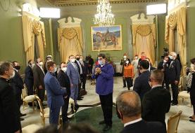 گزارش توییتری مادورو از دیدارش با هیئت پارلمانی ایران