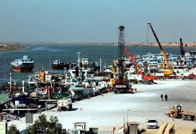 یک شناور باری در خور عبدالله در نزدیکی سواحل عراق غرق شد