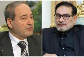  وزیر امور خارجه سوریه فردا با شمخانی دیدار می‌کند