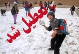 تعطیلی برخی مدارس کردستان در نوبت عصر