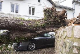 Fierce storm causes deaths, damage and delays across Europe