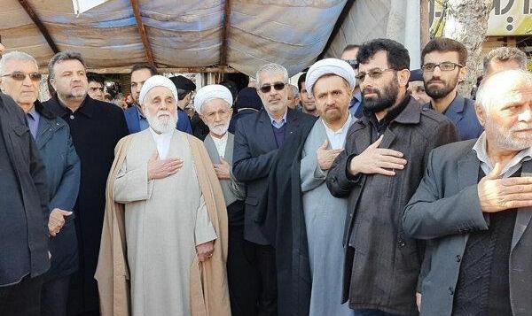 تشییع پیکر نماینده سابق ولی فقیه در مازندران