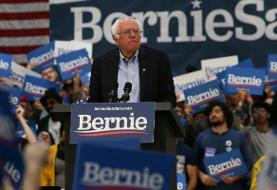 Topless dairy industry protesters crashed the stage at a Bernie Sanders rally