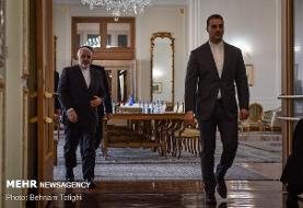 دیدار مسئول سیاست خارجی اتحادیه اروپا با ظریف