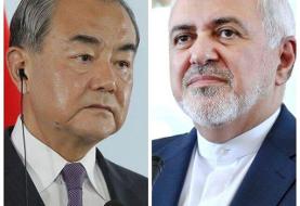 گفت‌وگوی تلفنی ظریف و وزیر خارجه چین