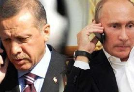 اردوغان در تماس با پوتین: به هر گونه حمله دولت سوریه پاسخ می‌دهیم