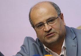 زالی: مراجعه به بیمارستان‌ها در تهران صعودی است