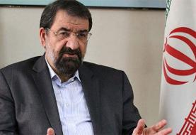 محسن رضایی: می‌خواهند جنازه تحریم‌ها را به ما بفروشند | مذاکره با شیطان به بهانه ماسک سم مهلک است