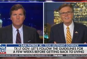 Texas Lt. Gov: Senior Citizens Willing to Die to Save Economy for Grandkids