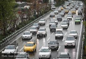 ترافیک سنگین در محورهای منتهی به پایتخت