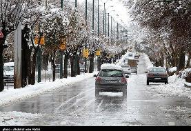 جاده‌ها تا پایان هفته لغزنده است/ مسدودی برخی محورهای اصلی