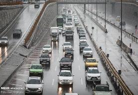 بیشتر خیابان‌های تهران اسیر ترافیک صبحگاهی است