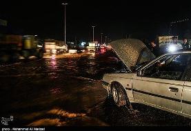 تصاویر | بلایی که سیل بر سر قم آورد