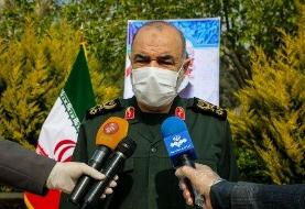سرلشکر سلامی : سامانه هوشمند مستعان توسط بسیجیان تولید شده است