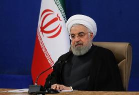 روحانی: نمی‌گذاریم لبخندی روی صورت مستبدین کاخ سفید بنشیند