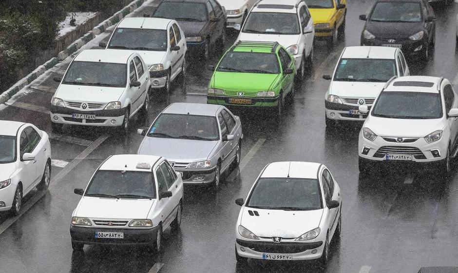 ترافیک در محور چالوس سنگین است