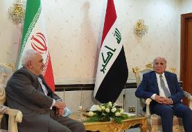 اظهارات ظریف پس از ورود به بغداد | از دیدار با رئیس حشد الشعبی تا سفر به اقلیم کردستان