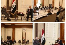 ظریف با برهم صالح دیدار کرد