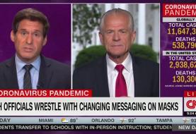 Trump Aide Peter Navarro’s Bonkers CNN Interview: ‘Give Peace a Chance, Give Hydroxy a Chance’