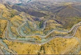 تصویر رویایی از مسیر تهم به چورزق