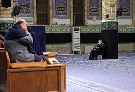 اولین شب مراسم عزاداری حضرت اباعبدالله الحسین (علیه‌السلام) با حضور رهبر معظم انقلاب