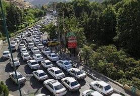 ترافیک سنگین در ۳ جاده تهران-شمال