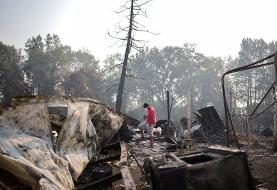 Oregon wildfire melts trucks, leaves warlike destruction in wake