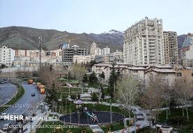 هوای قابل قبول برای تهران با شاخص ۸۸