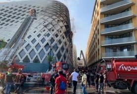 Lebanon crisis: Fire erupts in Zaha Hadid-designed shopping centre in Beirut