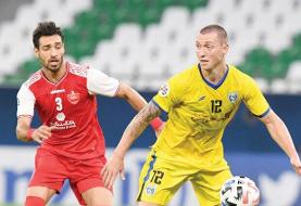 پیروزی نماینده امارات برابر الدحیل به سود پرسپولیس